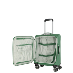 Travelite Miigo 4 Wheel Cabin Trolley S green