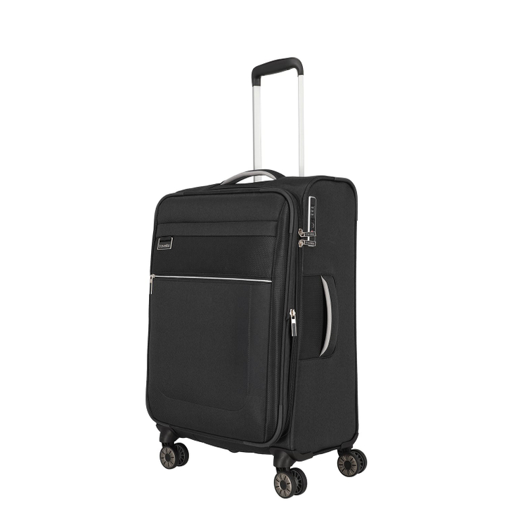 Travelite Miigo 4 Wheel Trolley M Expandable black