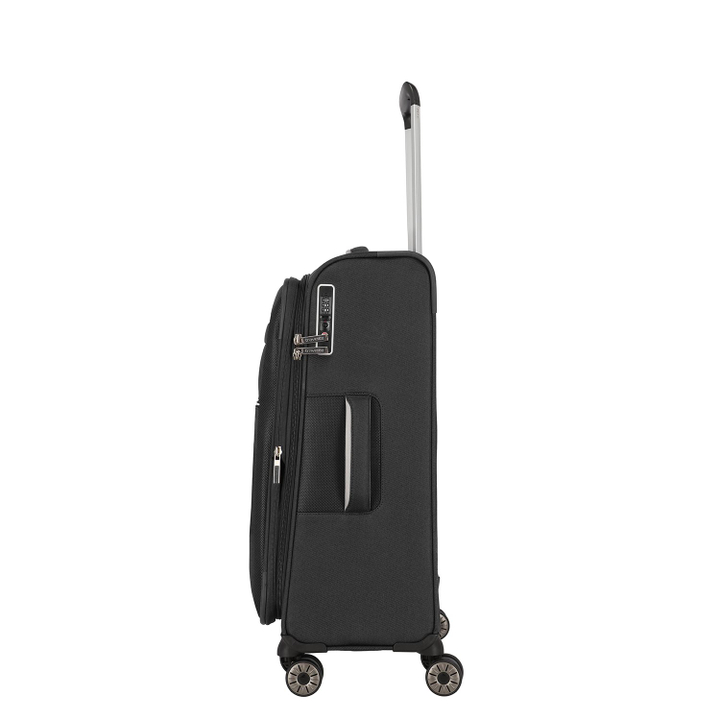 Travelite Miigo 4 Wheel Trolley M Expandable black