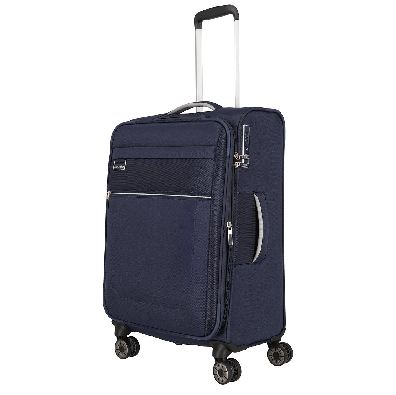 Travelite Miigo 4 Wheel Trolley M Expandable navy/outerspace