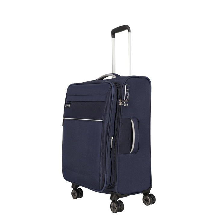 Travelite Miigo 4 Wheel Trolley M Expandable navy/outerspace