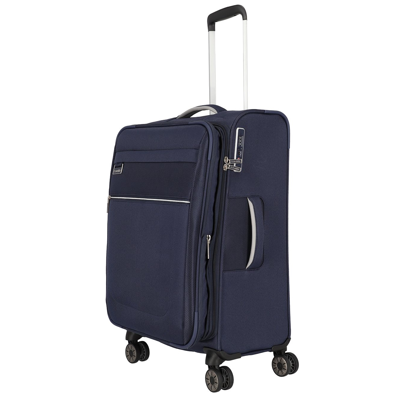 Travelite Miigo 4 Wheel Trolley M Expandable navy/outerspace