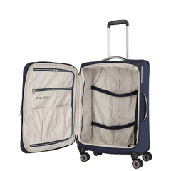 Travelite Miigo 4 Wheel Trolley M Expandable navy/outerspace