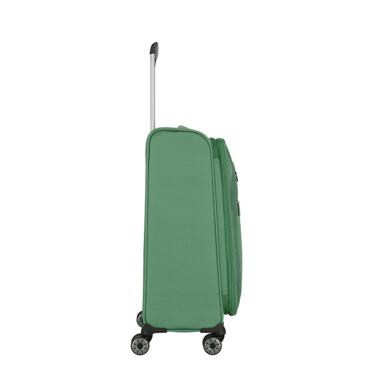 Travelite Miigo 4 Wheel Trolley M Expandable green