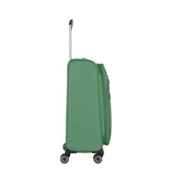 Travelite Miigo 4 Wheel Trolley M Expandable green