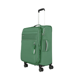 Travelite Miigo 4 Wheel Trolley M Expandable green