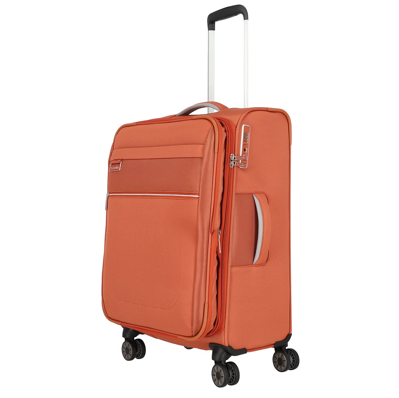 Travelite Miigo 4 Wheel Trolley M Expandable copper/chutney