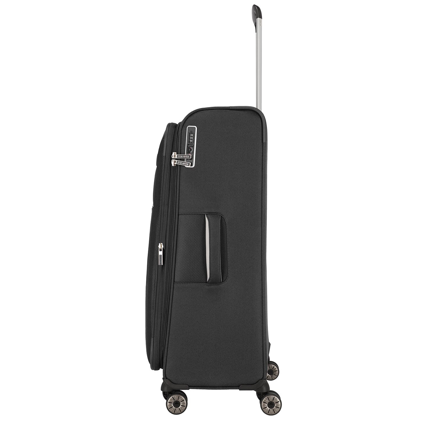 Travelite Miigo 4 Wheel Trolley L Expandable black
