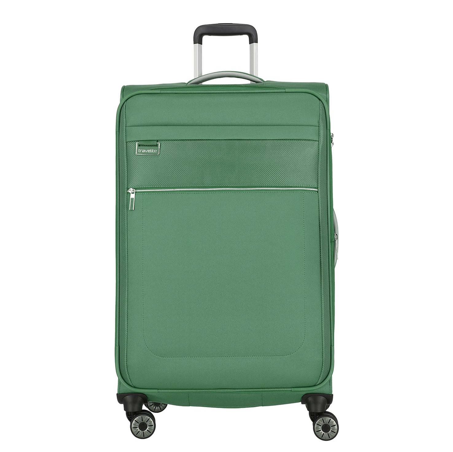 Travelite Miigo 4 Wheel Trolley L Expandable green