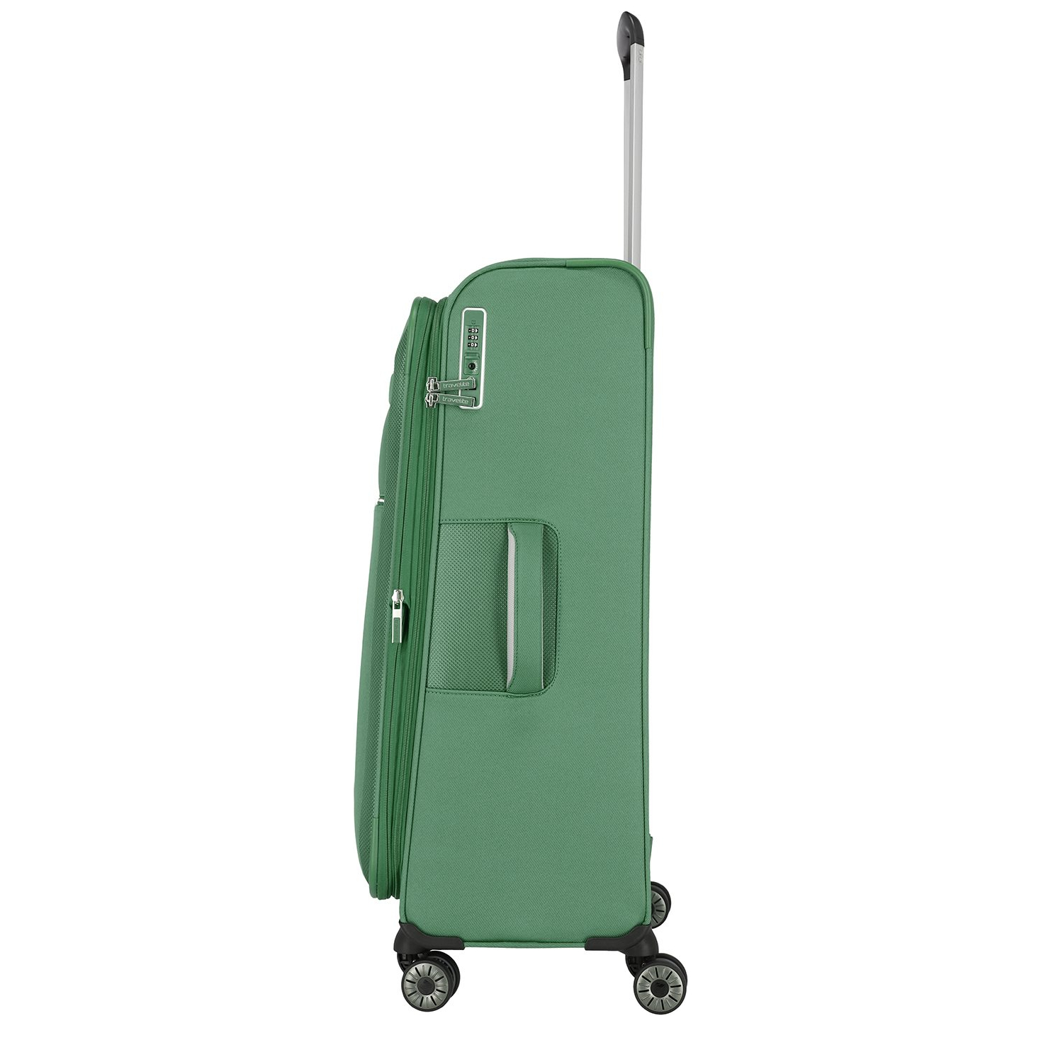 Travelite Miigo 4 Wheel Trolley L Expandable green