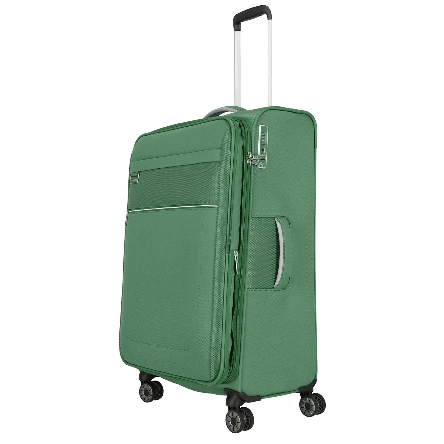 Travelite Miigo 4 Wheel Trolley L Expandable green