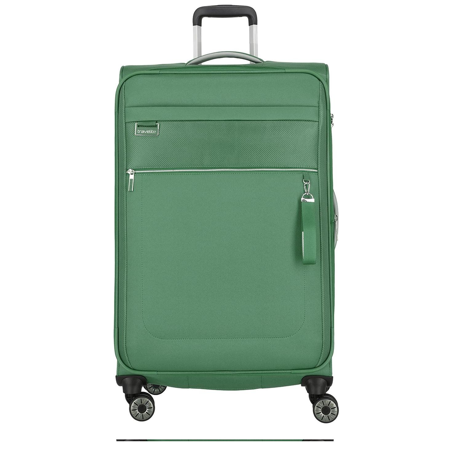 Travelite Miigo 4 Wheel Trolley L Expandable green