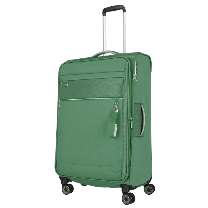 Travelite Miigo 4 Wheel Trolley L Expandable green