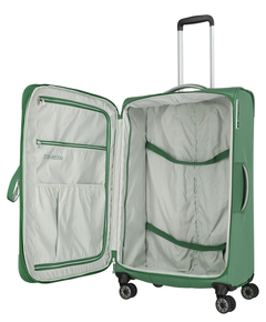 Travelite Miigo 4 Wheel Trolley L Expandable green
