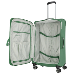 Travelite Miigo 4 Wheel Trolley L Expandable green