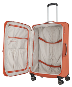Travelite Miigo 4 Wheel Trolley L Expandable copper/chutney