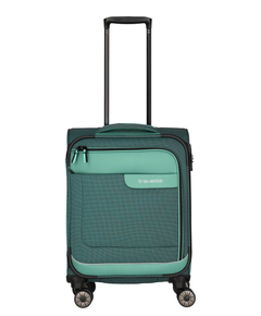 Travelite Viia 4 Wheel Trolley S green