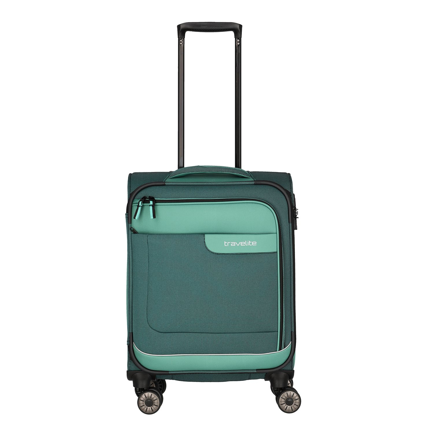 Travelite Viia 4 Wheel Trolley S green