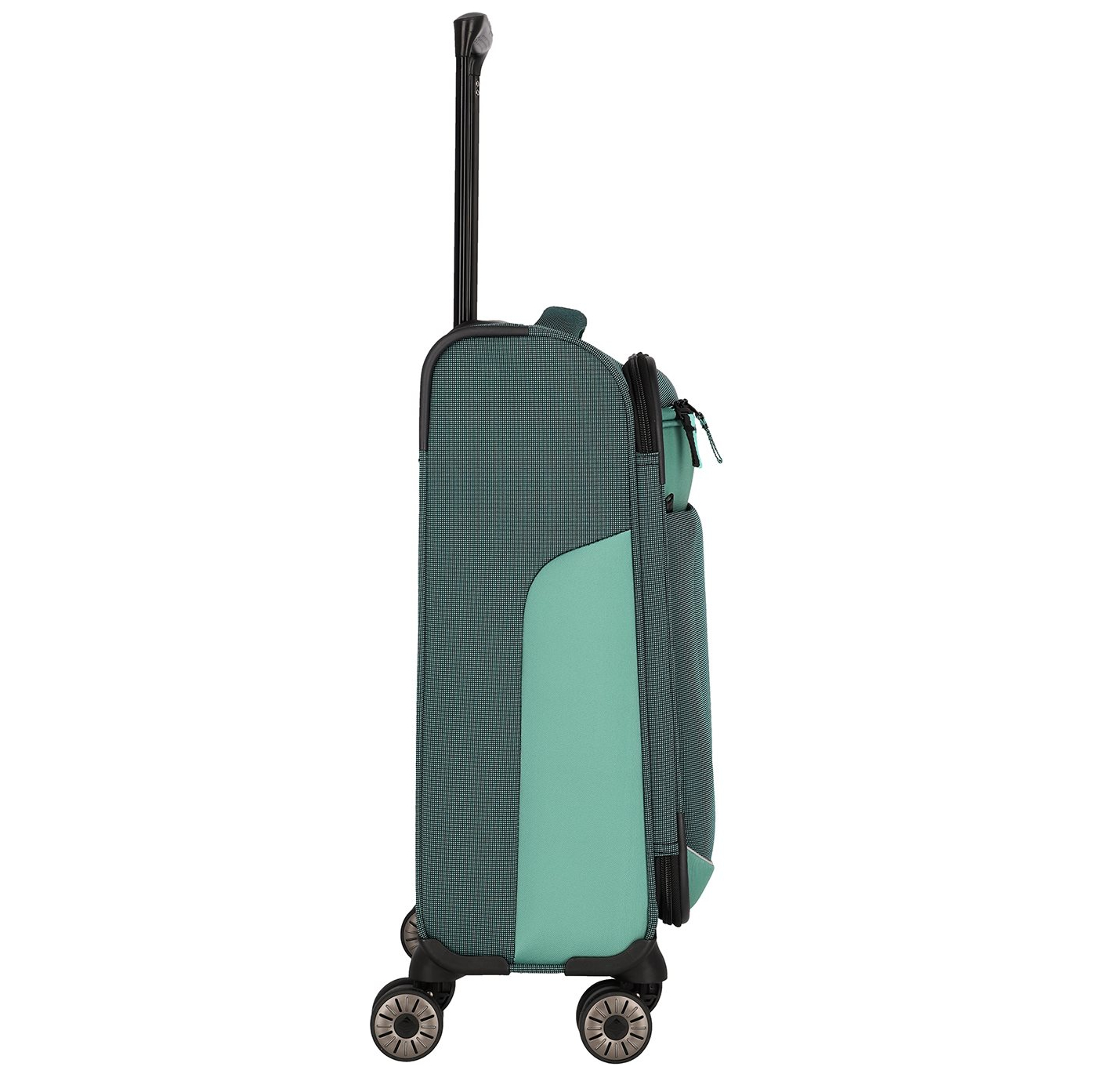 Travelite Viia 4 Wheel Trolley S green