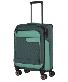 Travelite Viia 4 Wheel Trolley S green