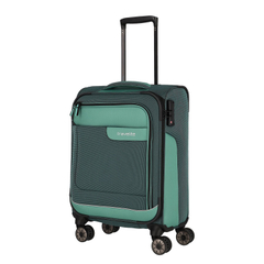 Travelite Viia 4 Wheel Trolley S green