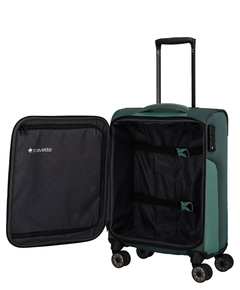 Travelite Viia 4 Wheel Trolley S green