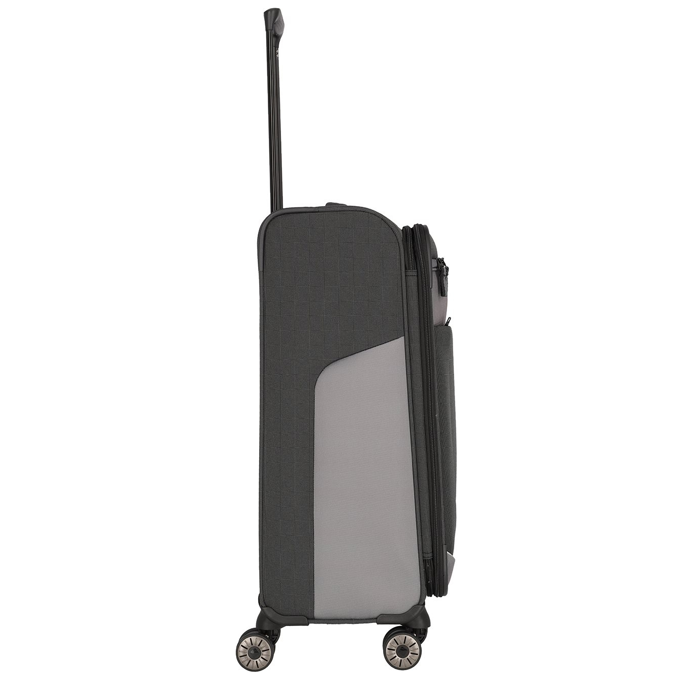 Travelite Viia 4 Wheel Trolley M Expandable anthracite