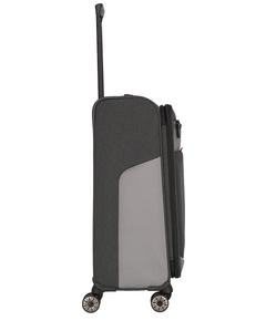 Travelite Viia 4 Wheel Trolley M Expandable anthracite