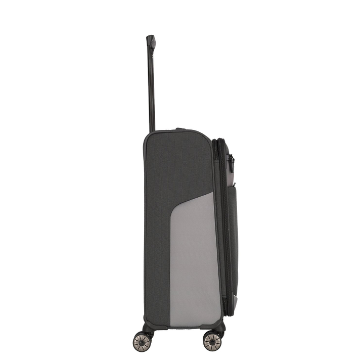 Travelite Viia 4 Wheel Trolley M Expandable anthracite