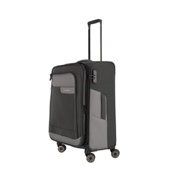 Travelite Viia 4 Wheel Trolley M Expandable anthracite