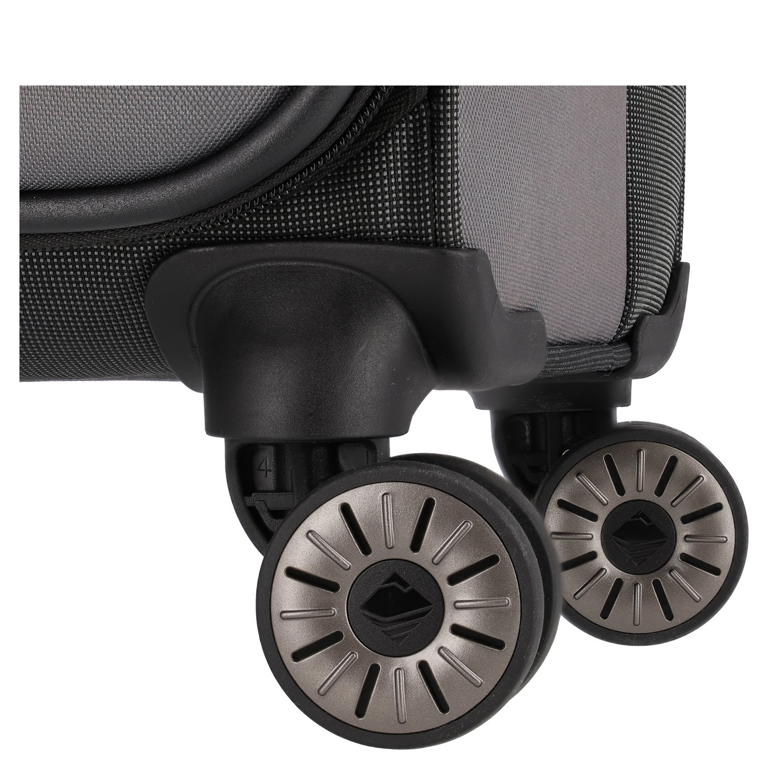 Travelite Viia 4 Wheel Trolley M Expandable anthracite