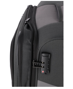 Travelite Viia 4 Wheel Trolley M Expandable anthracite