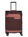 Travelite Viia 4 Wheel Trolley M Expandable rose