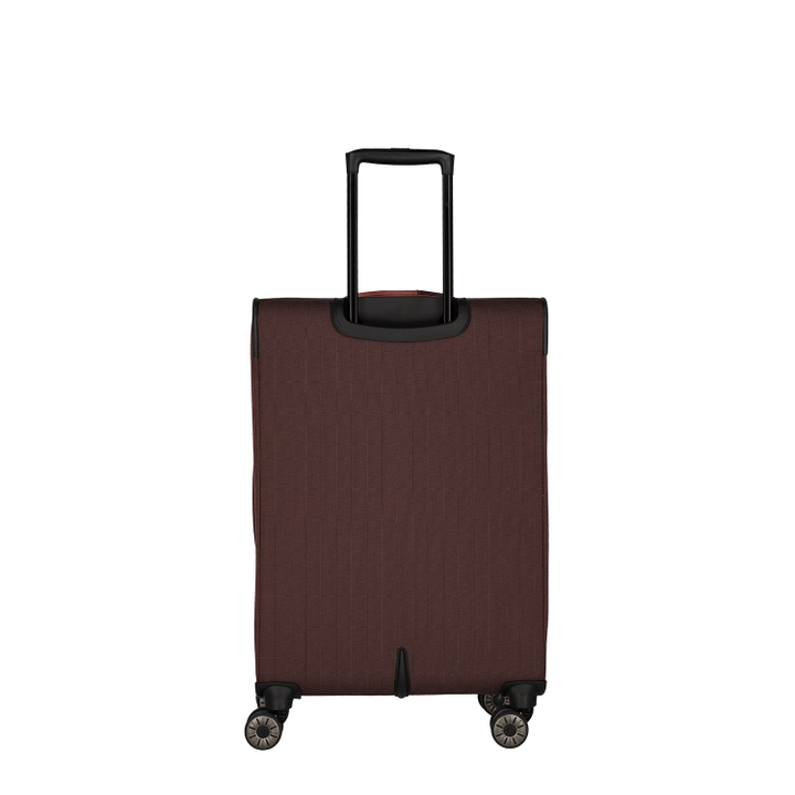 Travelite Viia 4 Wheel Trolley M Expandable rose