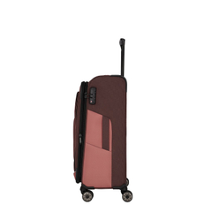 Travelite Viia 4 Wheel Trolley M Expandable rose