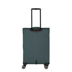 Travelite Viia 4 Wheel Trolley M Expandable green