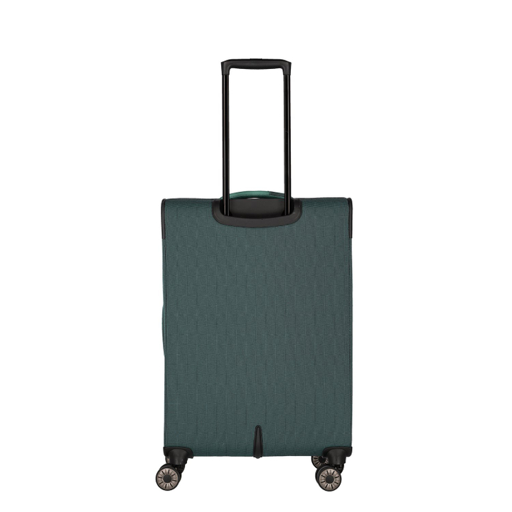 Travelite Viia 4 Wheel Trolley M Expandable green