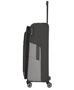 Travelite Viia 4 Wheel Trolley L Expandable anthracite