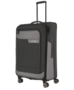 Travelite Viia 4 Wheel Trolley L Expandable anthracite