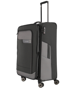Travelite Viia 4 Wheel Trolley L Expandable anthracite