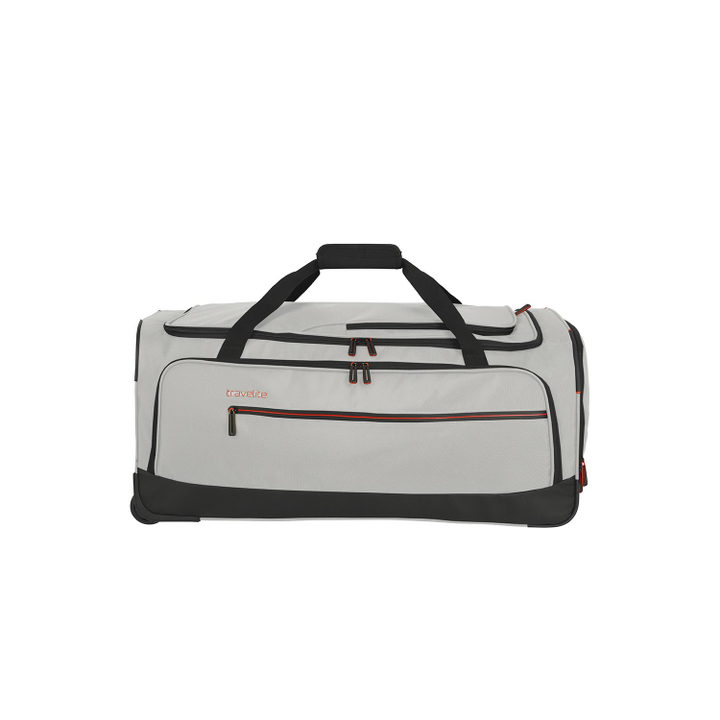 Travelite Crosslite 5.0 Wheeled Duffle L white sand