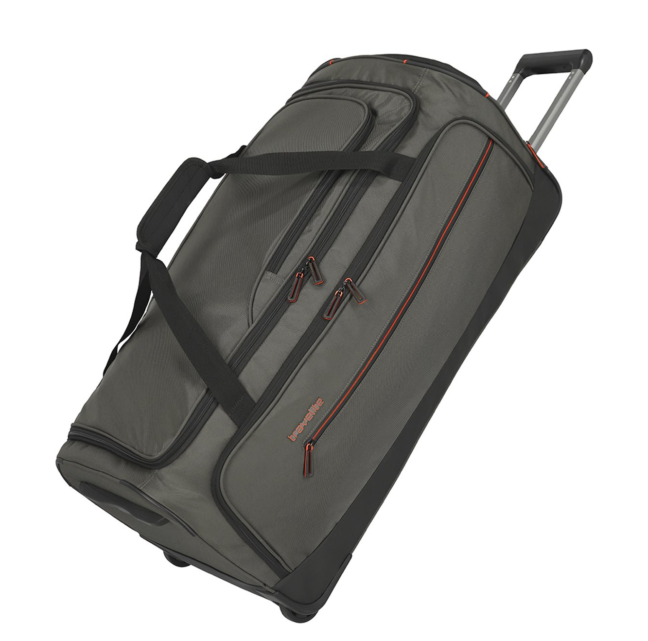 Travelite Crosslite 5.0 Wheeled Duffle L dark olive