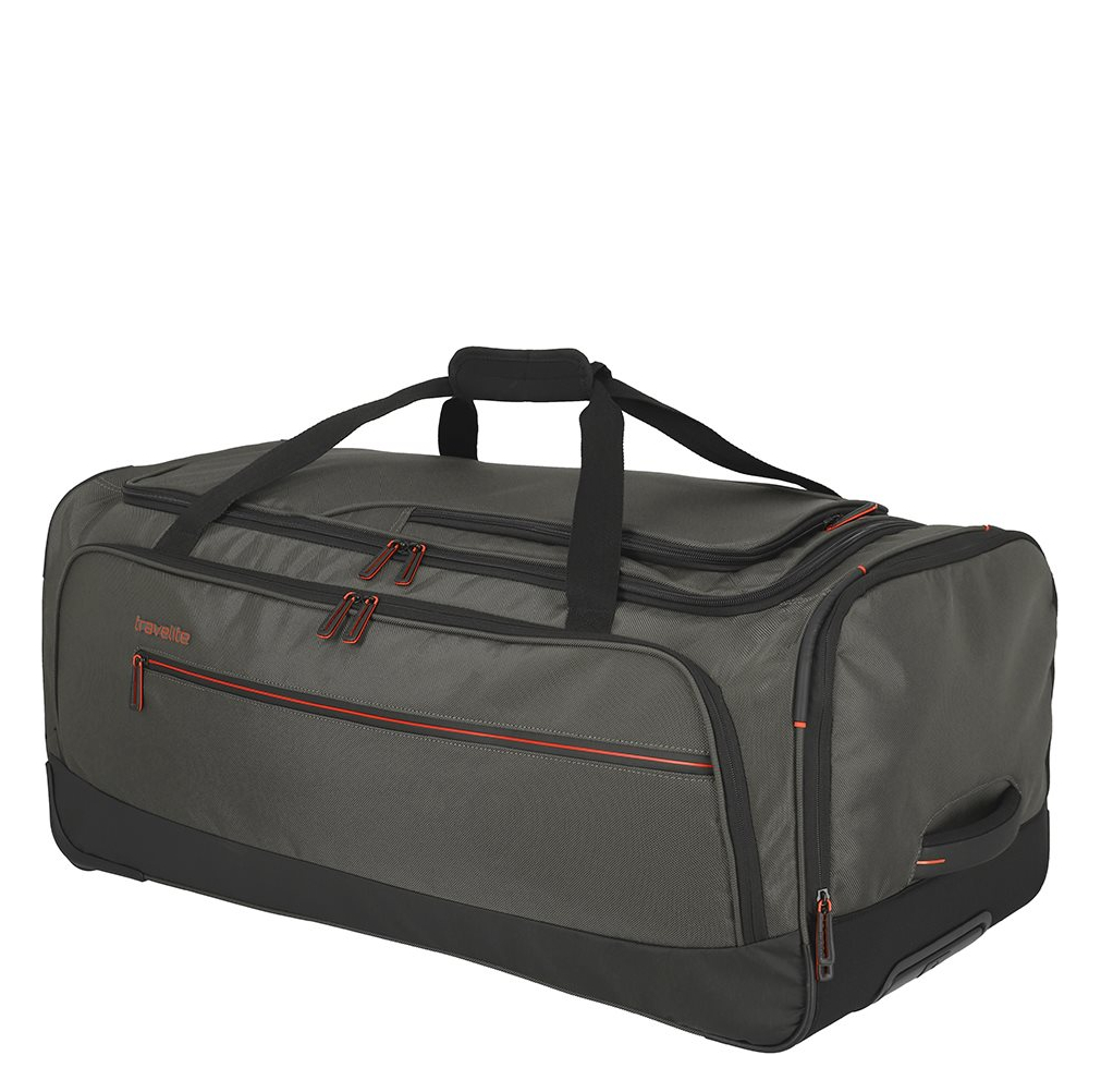 Travelite Crosslite 5.0 Wheeled Duffle L dark olive