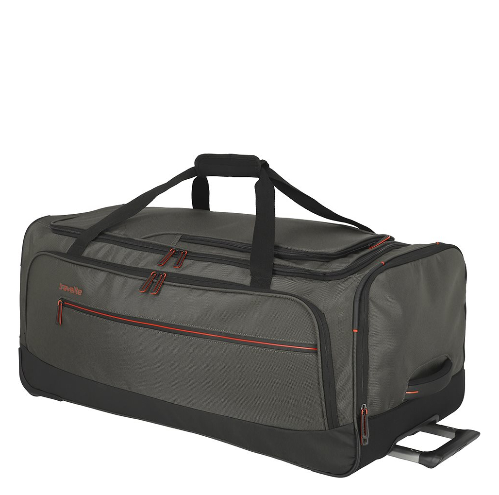 Travelite Crosslite 5.0 Wheeled Duffle L dark olive