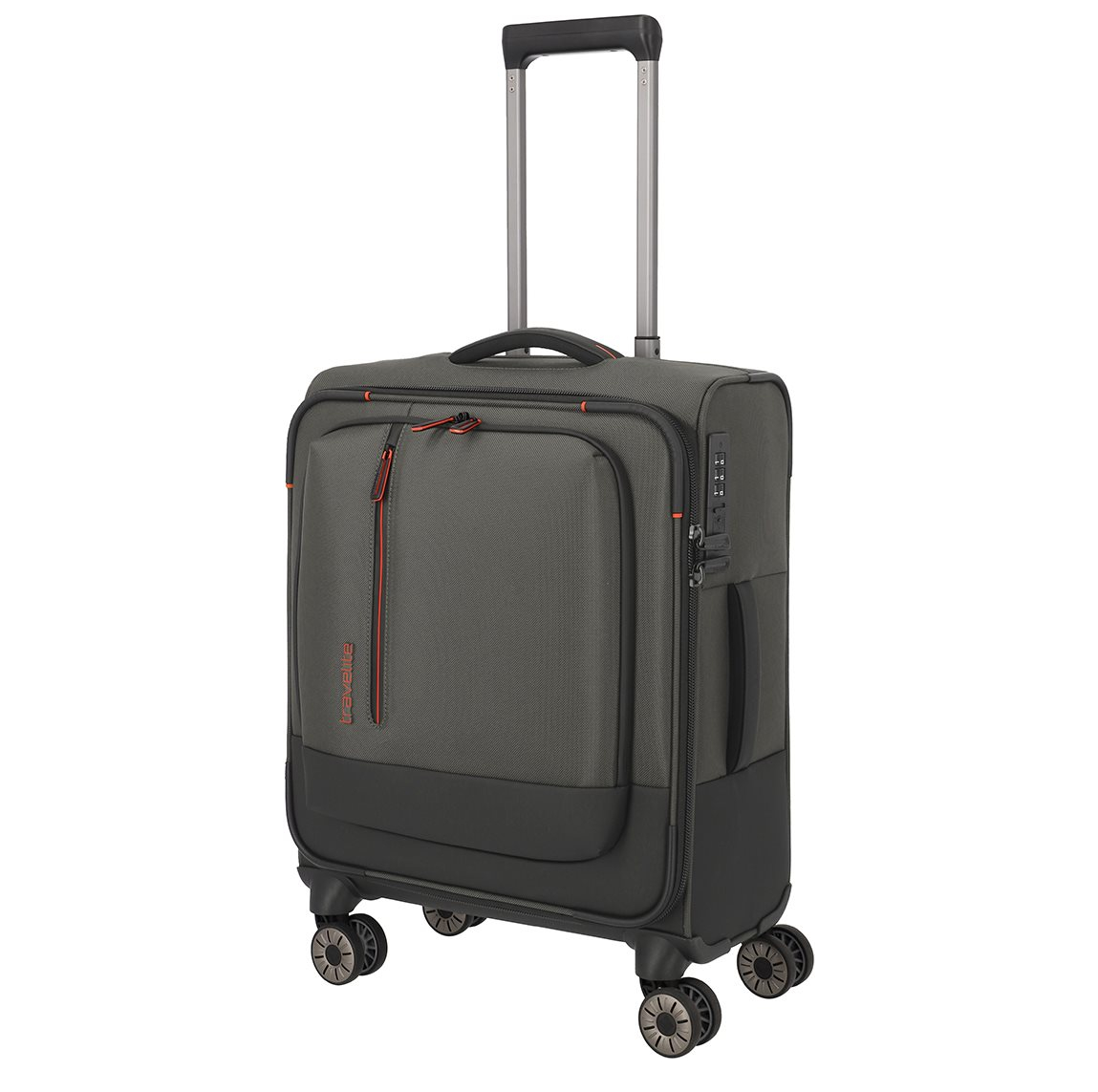 Travelite Crosslite 5.0 4w Trolley S dark olive