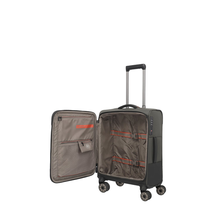 Travelite Crosslite 5.0 4w Trolley S dark olive