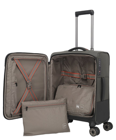 Travelite Crosslite 5.0 4w Trolley S dark olive