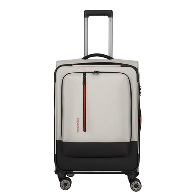 Travelite Crosslite 5.0 4w Trolley M white sand