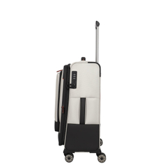 Travelite Crosslite 5.0 4w Trolley M white sand