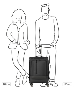 Travelite Crosslite 5.0 4w Trolley M dark olive